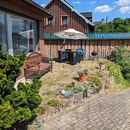 W4 - Urlaubsmagie- Pool, Terrasse, Barbecue Διαμέρισμα Lichtenhain  Εξωτερικό φωτογραφία